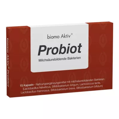 Biomo Active Probiot Kapsuly, 15 ks