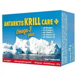 ANTARKTIS Krill Care Capsules, 60 kapsúl