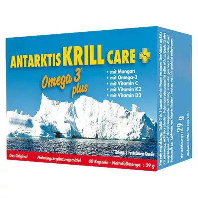 Antarctica Krill Care kapsuly, 60 ks Antarctica Krill Care kapsuly, 60 ks
