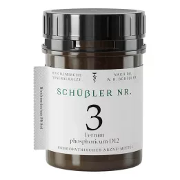 SCHÜSSLER Ferrum phosphoricum D 12 tabliet, 400 kapsúl