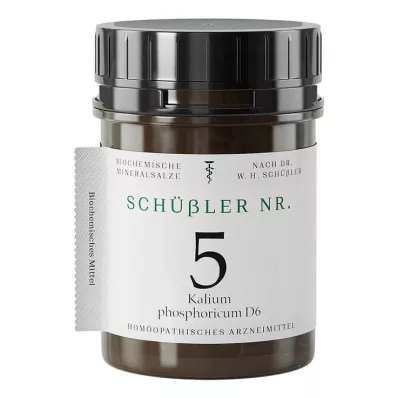 Schüssler No.5 Kalium phosphoricum D 6 tabliet, 1000 kusov Schüssler No.5 Kalium phosphoricum D 6 tabliet, 1000 kusov