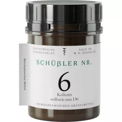 SCHÜSSLER No.6 Potassium sulphuricum D 6 tabliet, 400 kapsúl