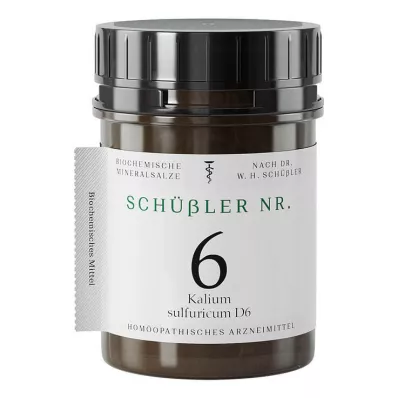 SCHÜSSLER NR.6 Potassium sulphuricum D 6 tabliet, 1000 kapsúl