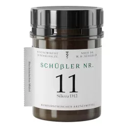 SCHÜSSLER No.11 Silicea D 12 tabliet, 1000 kapsúl