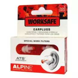 ALPINE WORKSAFE Štuple do uší, 2 ks