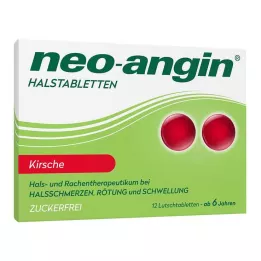 NEO-ANGIN Pastilky na hrdlo čerešňa