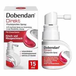 DOBENDAN Priamy flurbiprofen sprej 8,75 mg/dos.mouth, 15 ml