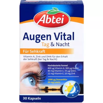 ABTEI Eye Vital Day &amp; Night Capsules, 30 kapsúl