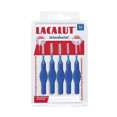Lacalut Interdental M kefka priemer 3,0 mm, 5 kusov Lacalut Interdental M kefka priemer 3,0 mm, 5 kusov
