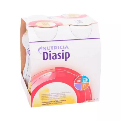 DIASIP Vanilková príchuť, 4X200 ml