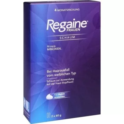 REGAINE Pena pre ženy 50 mg/g, 2x60 g