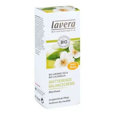 Lavera zmatňujúci balančný krém zelený čaj (50 ml)