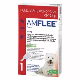 Amflee 67 mg pre malé psy, 3 tablety