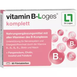 VITAMIN B-LOGES plné filmom obalené tablety, 60 ks