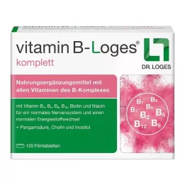 VITAMIN B-LOGES plné filmom obalené tablety, 120 ks