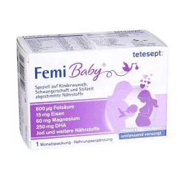 TETESEPT Femi Baby filmom obalené tablety + mäkké kapsuly, 2x30 ks