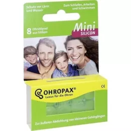 OHROPAX mini silikónové špunty do uší, 8 ks