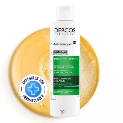 Vichy Dercos šampón proti lupinám na mastnú pokožku hlavy, 200 ml Vichy Dercos šampón proti lupinám na mastnú pokožku hlavy, 200 ml