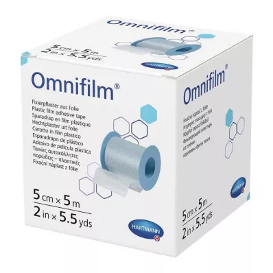 Omnifilm fixačná omietková fólia 5 cm x 5 m, 1 kus Omnifilm fixačná omietková fólia 5 cm x 5 m, 1 kus