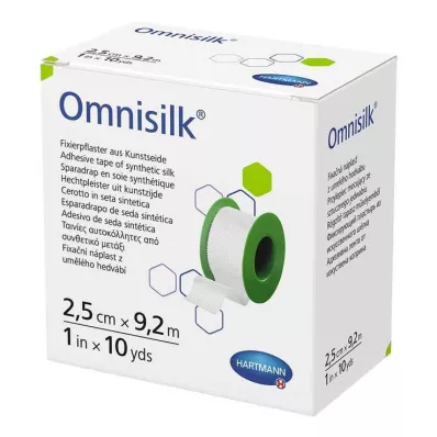 Omnisilk fixačná omietka umelý hodváb 2,5 cmx9,2 m, 1 kus