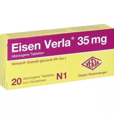 EISEN VERLA 35 mg obalené tablety, 20 ks