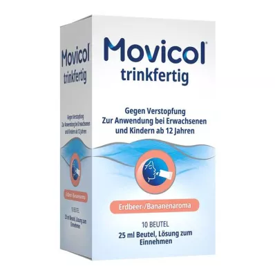 Movicol® pripravený na pitie 25 ml vrecúška perorálneho roztoku, 10 ks