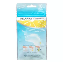 MEDCOAT Gél na podporu prehĺtania, 10 ks