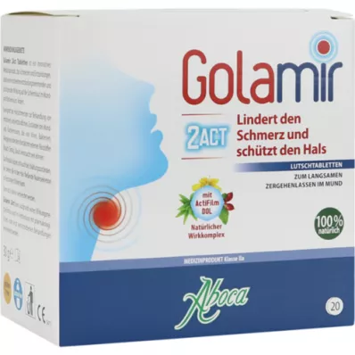 GOLAMIR 2Act pastilky, 30 g