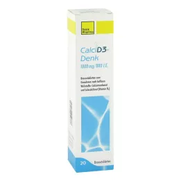 CALCI D3-Denk 1 000 mg/880 I.U. šumivé tablety, 20 ks