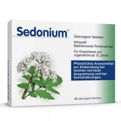 Sedonium obalené tablety, 50 ks