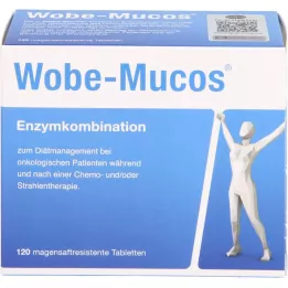 WOBE-MUCOS enterálne obalené tablety, 120 ks