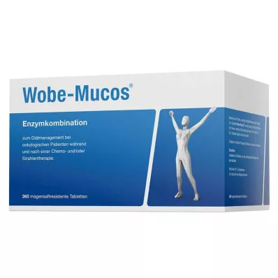 WOBE-MUCOS entericky obalené tablety, 360 ks