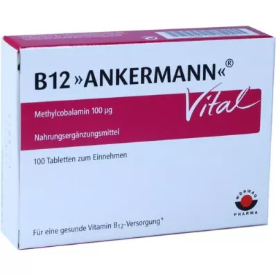 B12 ANKERMANN Vital tablety, 100 kapsúl