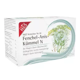 H&amp;S Fenikel-aníz-kmienok N filtračné vrecko, 20X2,0 g