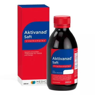 Aktivanad šťava na vyčerpanie z nedostatku vitamínu B (200 ml) Aktivanad šťava na vyčerpanie z nedostatku vitamínu B (200 ml)