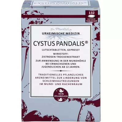 CYSTUS Pandalis pastilky, 132 ks