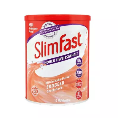 SLIM FAST Jahodový prášok, 438 g