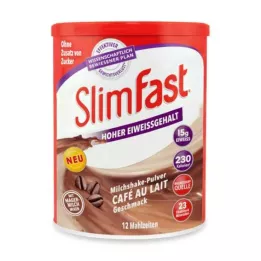 SLIM FAST Cafe au Lait prášok, 438 g