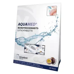 MIRADENT Pastilky proti suchosti v ústach Aquamed, 60 g