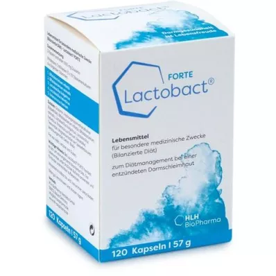 LACTOBACT Forte entericky obalené kapsuly, 120 kapsúl