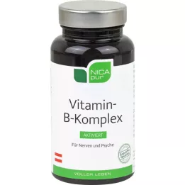 NICAPUR Vitamín B komplex aktivované kapsuly, 60 ks
