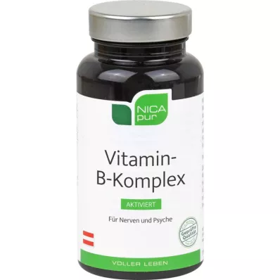 NICAPUR Vitamín B komplex aktivované kapsuly, 60 ks