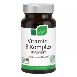 NICAPUR Vitamín B komplex aktivované kapsuly, 60 ks