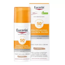 EUCERIN Slnko CC Stredne tónovaný krém LSF 50+, 50 ml