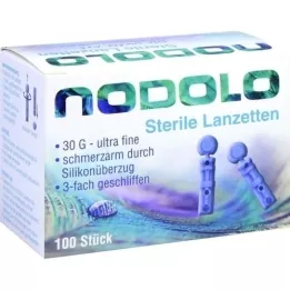 LANZETTEN NODOLO sterilné 30 G ultra fine, 100 ks