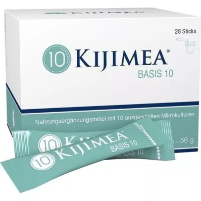 KIJIMEA Prášok Base 10, 28X2 g