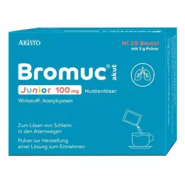 BROMUC akut Junior 100 mg proti kašľu P.H.e.L.z.E., 20 ks