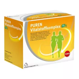 PUREN Vrecúško s komplexom vitálnych látok 15 g granúl, 30 ks