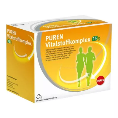 PUREN Vrecúško s komplexom vitálnych látok 15 g granúl, 30 ks