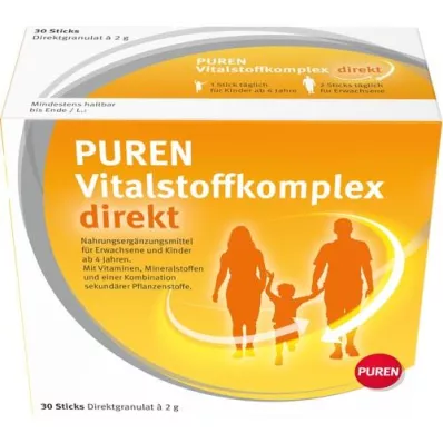 PUREN Vital substance complex direct granule, 30 ks